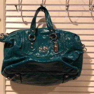 Coach- Teal purse